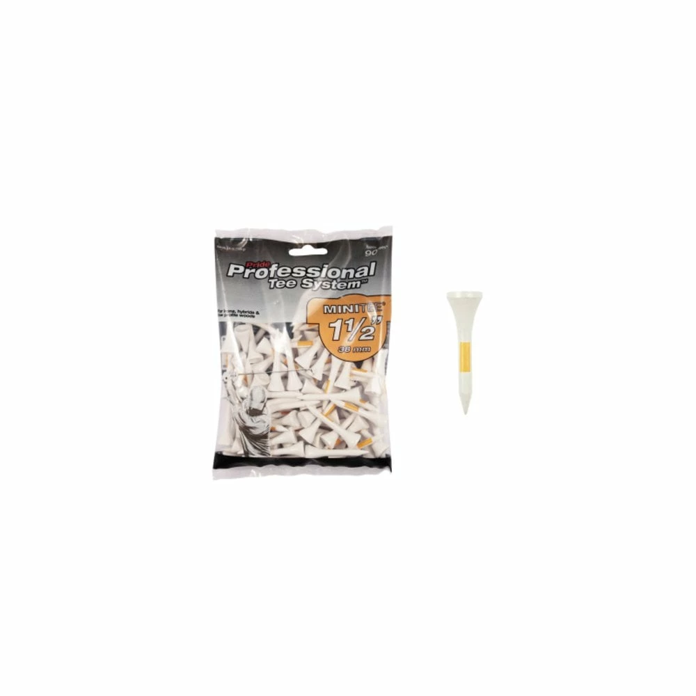 PRIDE SPORTS Pride PTS 1 1/2 Golf Tee Pack 90 3 PRIDE SPORTS Pride PTS 1 1/2 Golf Tee Pack 90