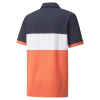 Puma 2022 Cloudspun Highway Polo Navy Blazer/Hot Coral
