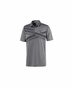 Puma ALT TEXTURE POLO - QUIET SHADE