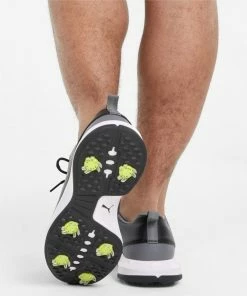 Puma FUSION FX Tech Golf Shoes Black/Silver/QUIET SHADE -Clubs Shop puma fusion fx tech golf shoes black silver quiet shade p12912 28603 image