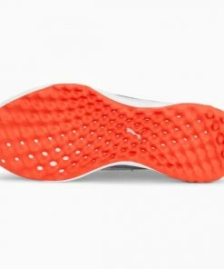 Puma Fusion Pro Golf Shoes Cool Mid Gray/Silver/Red -Clubs Shop puma fusion pro golf shoes cool mid gray silver red p12913 28607 image