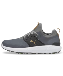 Puma IGNITE ARTICULATE Golf Shoes - QUIET SHADE/Gold 10 Puma IGNITE ARTICULATE Golf Shoes - QUIET SHADE/Gold -Clubs Shop puma ignite articulate golf shoes quiet shade gold p9451 20242 image