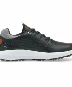 Puma IGNITE ARTICULATE Leather Golf Shoes Black/Silver