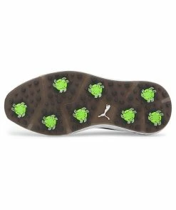 Puma IGNITE ARTICULATE Leather Golf Shoes Black/Silver -Clubs Shop puma ignite articulate leather golf shoes black silver p12911 28612 image