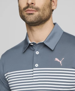 Puma Mattr Track Polo - Evening Sky/Flamingo Pink -Clubs Shop puma mattr track polo evening sky flamingo pink p12890 28536 image