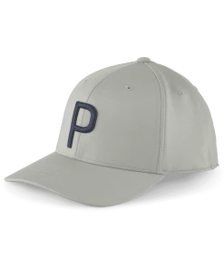 Puma P Cap - Ash Gray/Navy Blazer