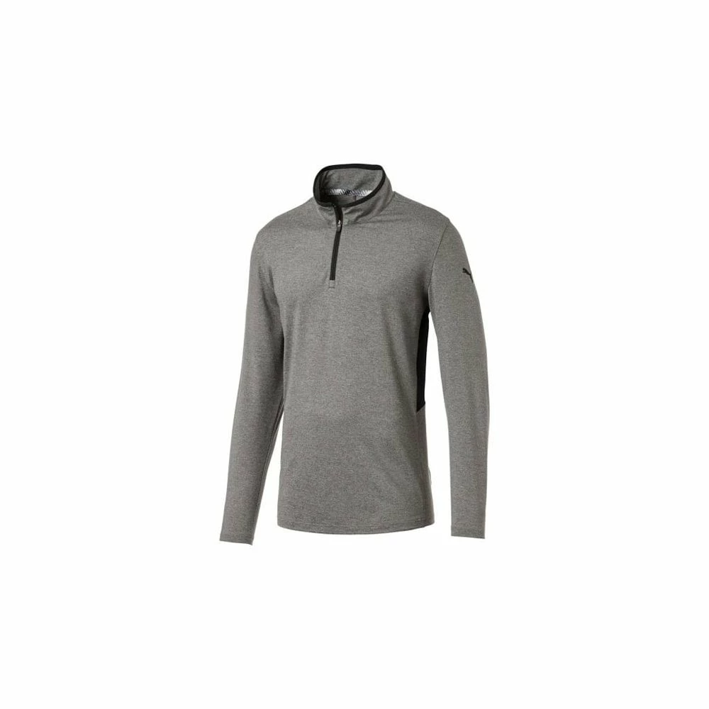 Puma Rotation 1/4 Zip M GREY HEATHER 3 Puma Rotation 1/4 Zip M GREY HEATHER