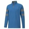 Puma Torreyana 1/4 Zip BLUE/GREY