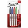 Sharpie B4 Pack Assorted Fine Permanent Marker Pen 1 Sharpie B4 Pack Assorted Fine Permanent Marker Pen -Clubs Shop sharpie b4 pack assorted fine permanent marker pen p10823 22943 image