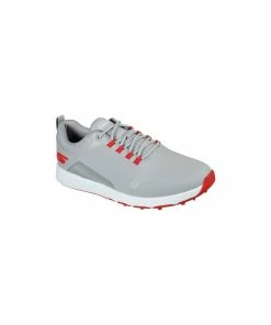 Skechers Mens ELITE 4 - VICTORY Golf Shoes - GREY/RED