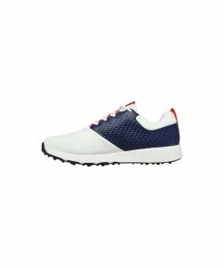 Skechers Mens GO GOLF ELITE 4 Golf Shoes - WHITE/NAVY/RED -Clubs Shop skechers mens go golf elite 4 golf shoes white navy red p2292 3084 image