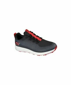 Skechers Mens MAX BOLT Golf Shoes - BLACK/RED