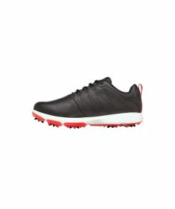 Skechers Mens PRO 4 LEGACY Golf Shoes - BLACK/RED -Clubs Shop skechers mens pro 4 legacy golf shoes black red p2070 2927 image