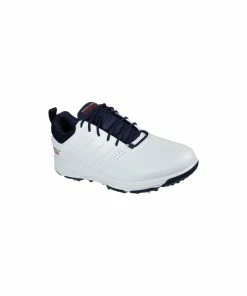 Skechers Mens TORQUE PRO Golf Shoes - WHITE/NAVY