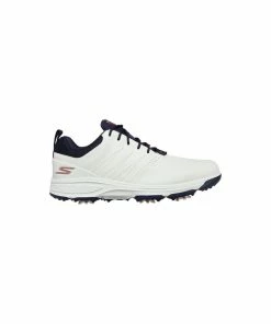 Skechers Mens TORQUE PRO Golf Shoes - WHITE/NAVY -Clubs Shop skechers mens torque pro golf shoes white navy p2122 2968 image