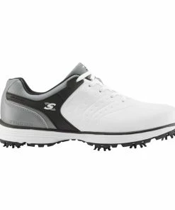 Stuburt Evolve II Spiked Golf Shoes - White/Grey