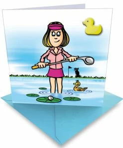 Surprize Gift Card - Luck Lily Ball Marker Card