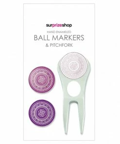 Surprize Lace Ball Marker & Pitchfork Set