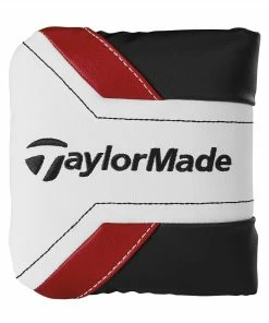 TaylorMade 2022 Spider Mallet Headcover - White/Black/Red -Clubs Shop taylormade 2022 spider mallet headcover white black red p8681 17790 image