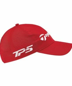 TaylorMade 2022 Tour Litetech Cap - Red -Clubs Shop taylormade 2022 tour litetech cap red p8695 17845 image