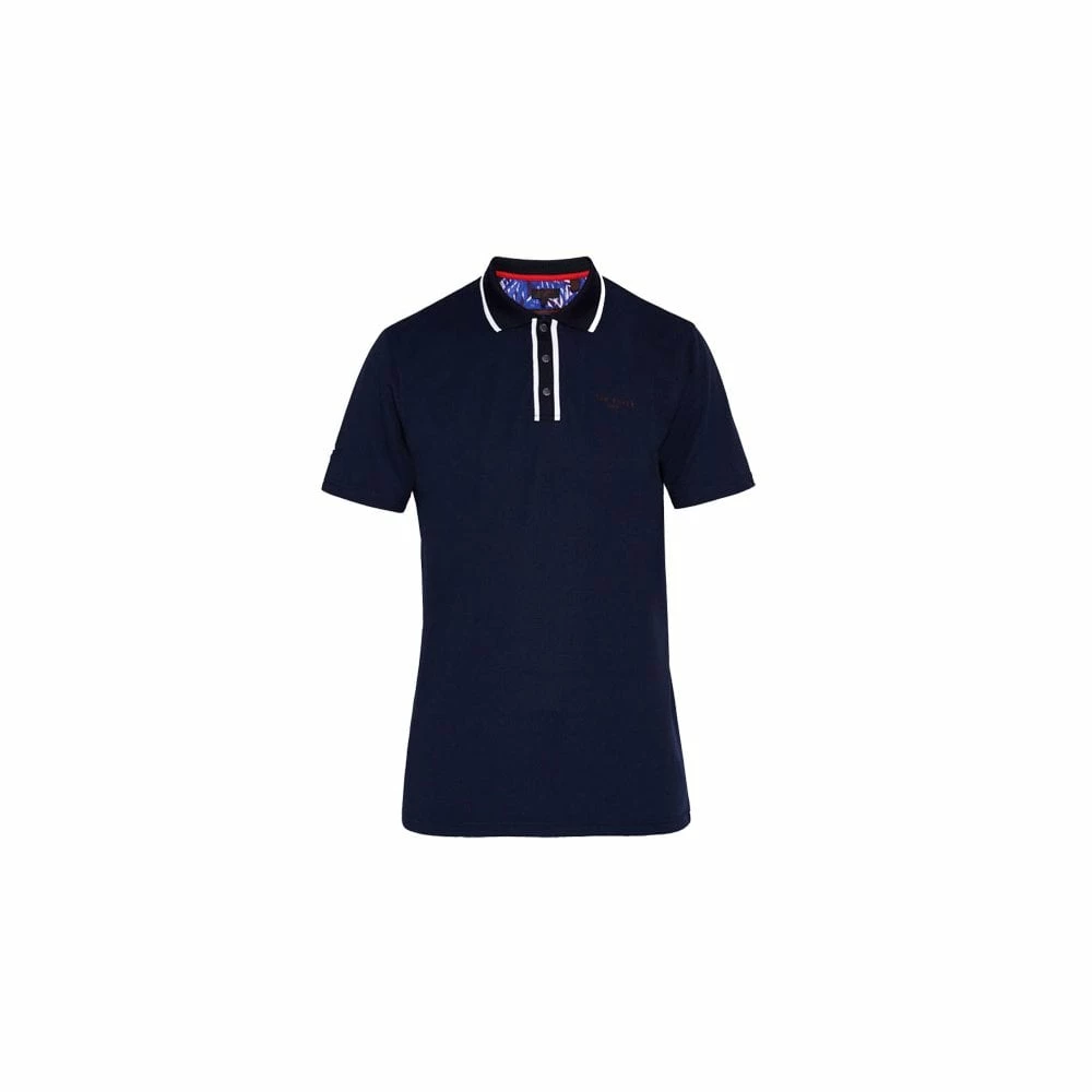 Ted Baker Bunka Tech Polo - Navy 3 Ted Baker Bunka Tech Polo - Navy