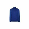 Ted Baker Pitchin Textured L/S Zip Top - Blue -Clubs Shop ted baker pitchin textured l s zip top blue p1356 2521 image