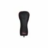Titleist LEATHER HEADCOVER JET BLK DRV