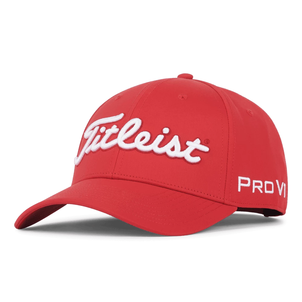 Titleist TOUR Performance RED/White Cap 4 Titleist TOUR Performance RED/White Cap - Image 2