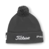 Titleist Tour Pom Pom Beanie Hat - Charcoal/White
