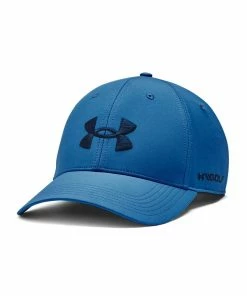 Under Armour 2022 Mens Golf96 Hat Victory Blue Cap - OSFM