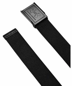 Under Armour 2022 Mens M's Webbing Belt Black Belt - OSFM