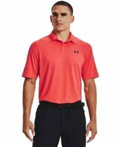 Under Armour 2022 Mens Performance Polo 2.0 Rush Red