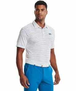 Under Armour 2022 Mens Playoff Polo 2.0 White