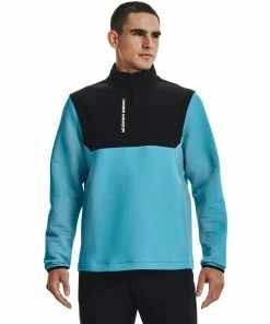 Under Armour 2022 Mens Storm Daytona HZ Fresco Blue Top