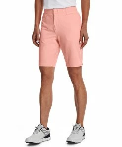 Under Armour 2022 Womens Links Short Pink Sands