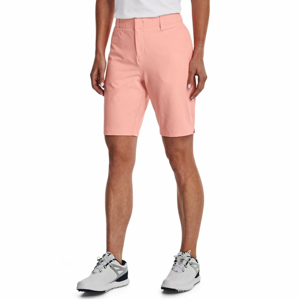Under Armour 2022 Womens Links Short Pink Sands 3 Under Armour 2022 Womens Links Short Pink Sands