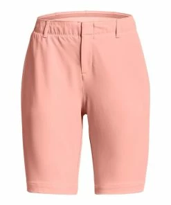 Under Armour 2022 Womens Links Short Pink Sands 9 Under Armour 2022 Womens Links Short Pink Sands -Clubs Shop under armour 2022 womens links short pink sands p8193 16748 image