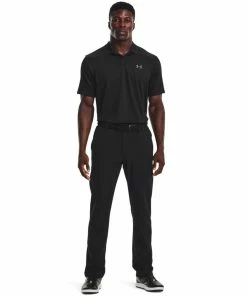 Under Armour 2023 Mens Performance 3.0 Polo Black -Clubs Shop under armour 2023 mens performance 3 0 polo black p12654 27588 image