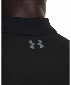 Under Armour 2023 Mens Performance 3.0 Polo Black -Clubs Shop under armour 2023 mens performance 3 0 polo black p12654 27589 image