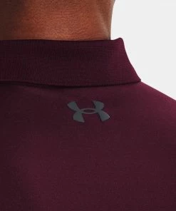 Under Armour 2023 Mens Performance 3.0 Polo Maroon -Clubs Shop under armour 2023 mens performance 3 0 polo maroon p12659 28399 image