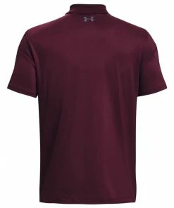 Under Armour 2023 Mens Performance 3.0 Polo Maroon -Clubs Shop under armour 2023 mens performance 3 0 polo maroon p12659 28401 image