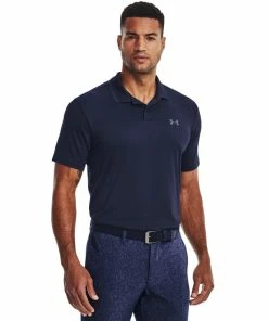 Under Armour 2023 Mens Performance 3.0 Polo Midnight Navy