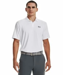 Under Armour 2023 Mens Performance 3.0 Polo White