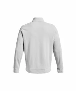 Under Armour Armour Fleece Zip Halo Gray/Black -Clubs Shop under armour armour fleece zip halo gray black p11356 24071 image