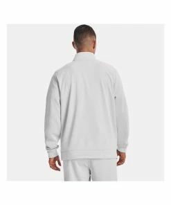 Under Armour Armour Fleece Zip Halo Gray/Black -Clubs Shop under armour armour fleece zip halo gray black p11356 24074 image