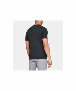 Under Armour BOXED SS T-Shirt - Black/Graphite -Clubs Shop under armour boxed ss t shirt black graphite p185 766 image