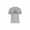 Under Armour BOXED SS T-Shirt - Steel -Clubs Shop under armour boxed ss t shirt steel p186 767 image