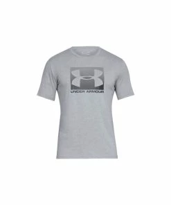 Under Armour BOXED SS T-Shirt - Steel