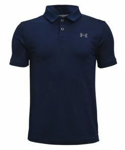 Under Armour Boys Performance Polo - Academy/Gray