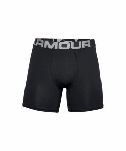 Under Armour Charged Cotton 6 Boxerjock 3pk - Black